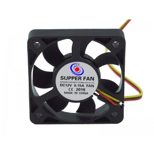 Ventilator 12V 50x50x12mm, 0.15A, SUPERFAN